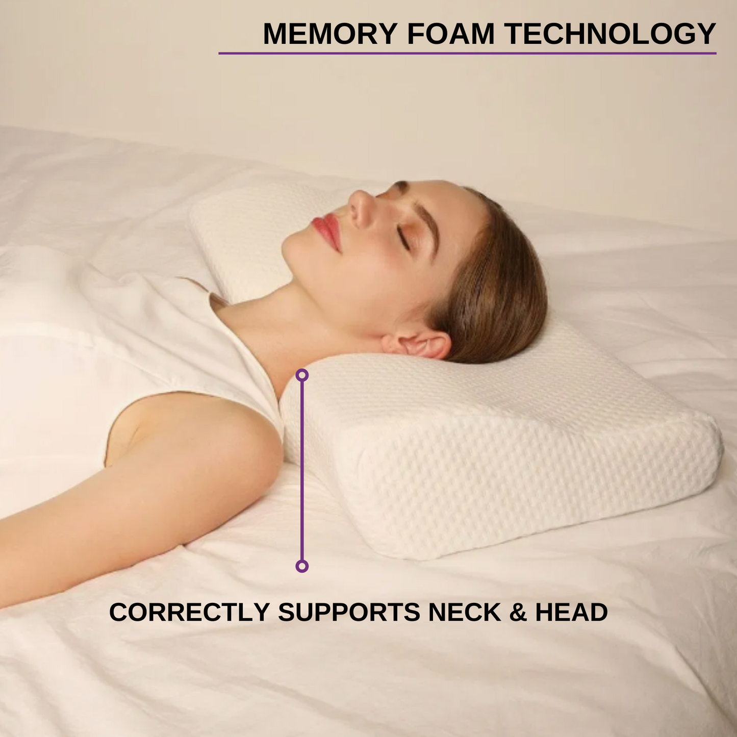 Ergonomic Butterfly pillow