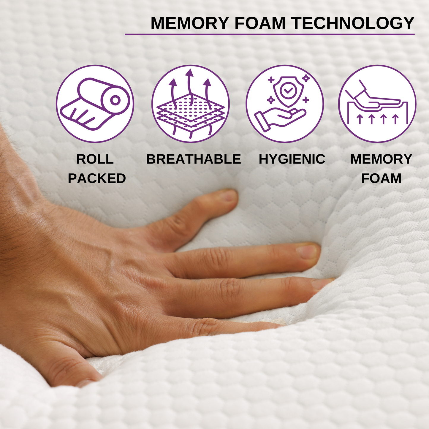 Wave Neck Memory Foam Pillow