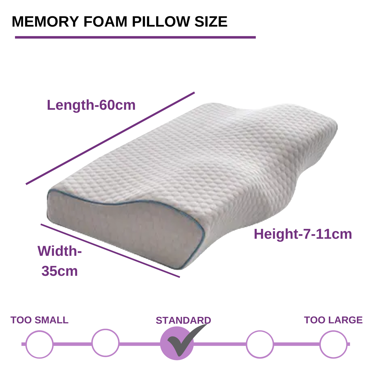 Ergonomic Butterfly pillow