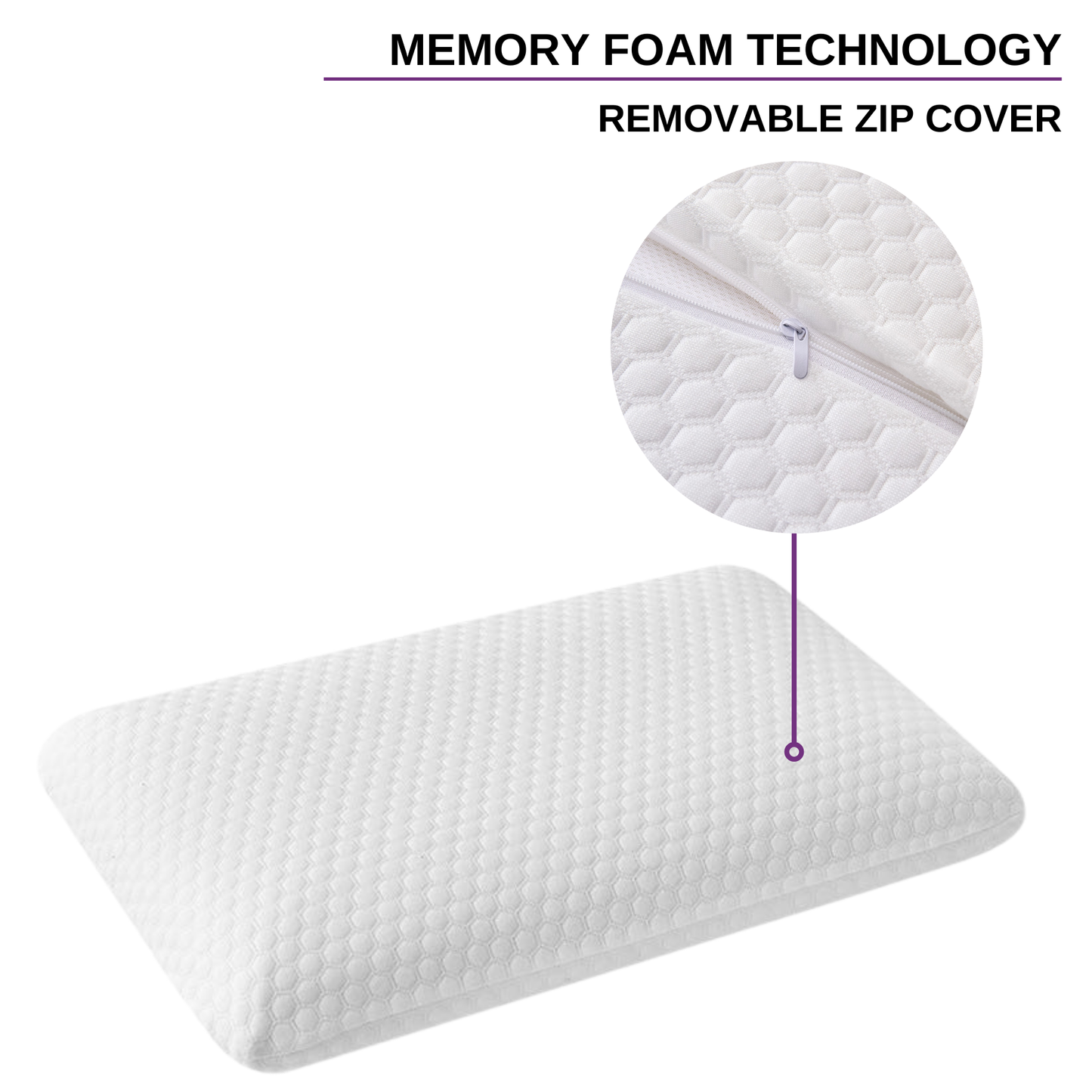 Loaf Memory Foam Pillow